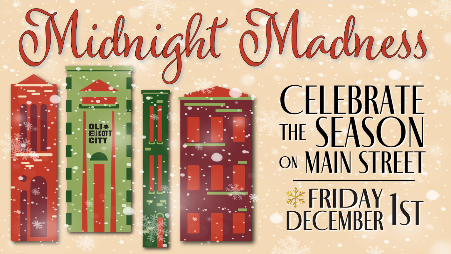 Midnight Madness In Old Ellicott City December 1st