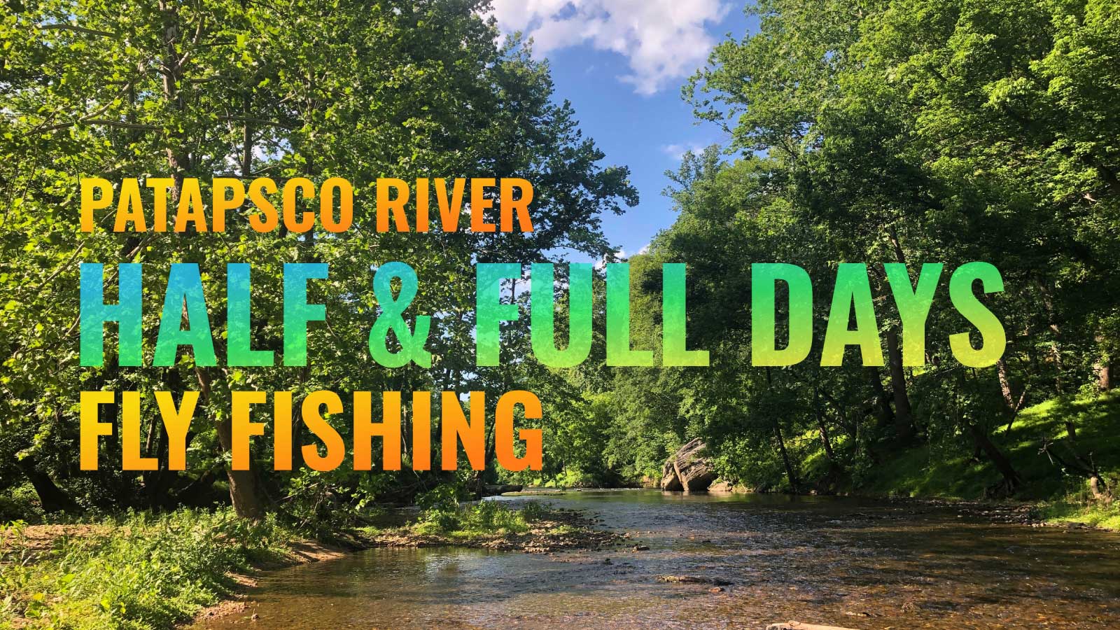 Fishing the Patapsco In Ellicott City