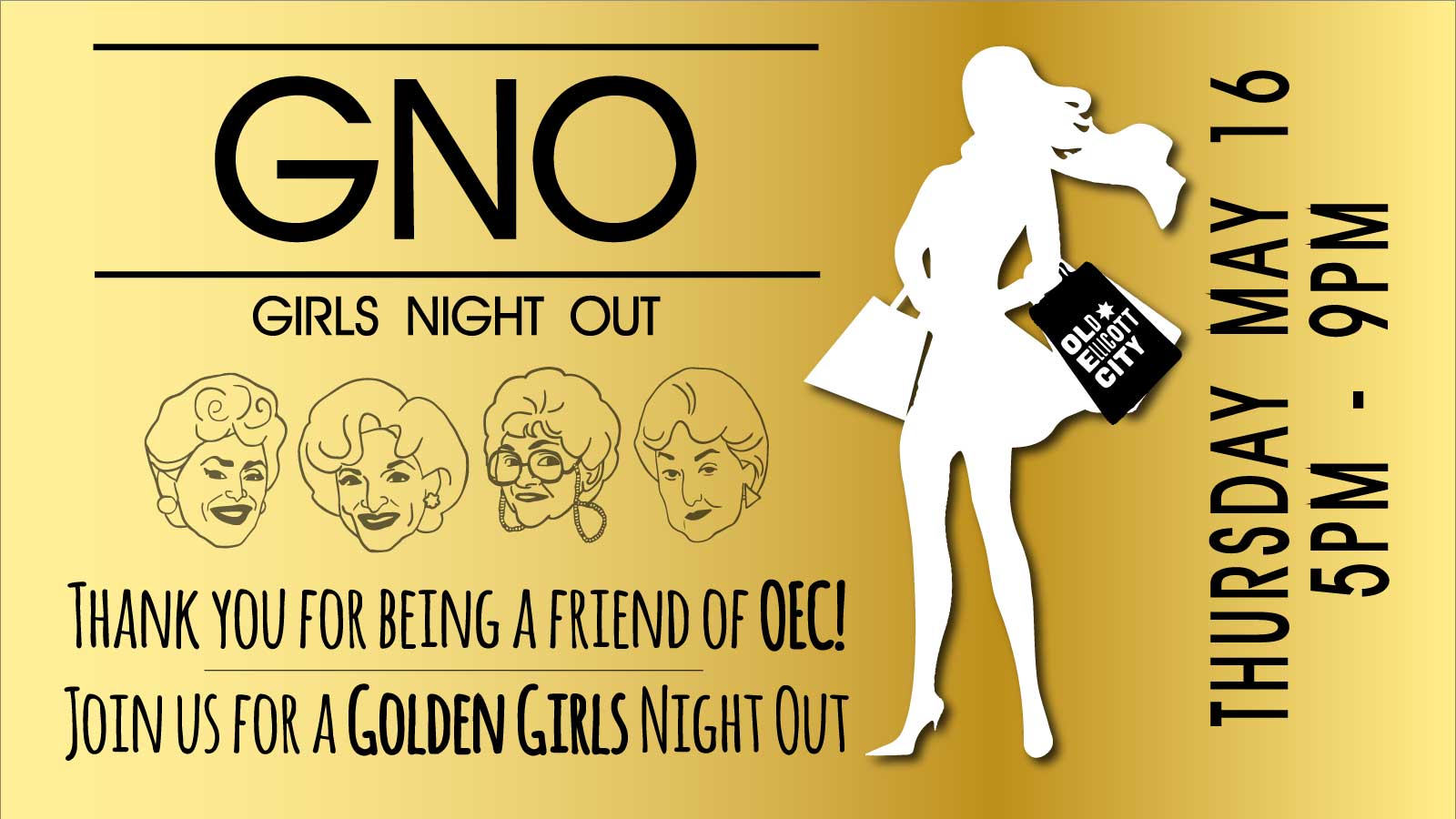 Girls Night Out - September 7th - Old Ellicott City